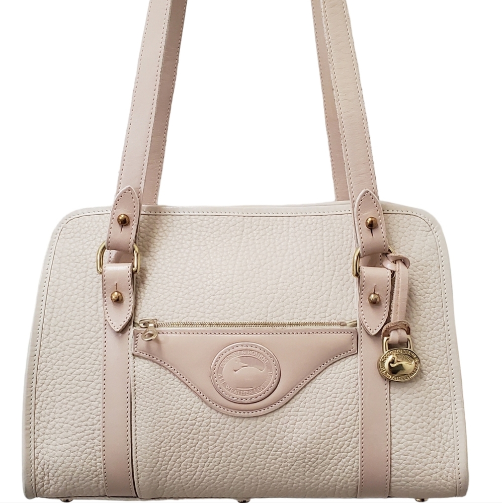 DOONEY & BOURKE Vintage Pebbled Leather Shoulder Bag (extremely rare) #A8057212